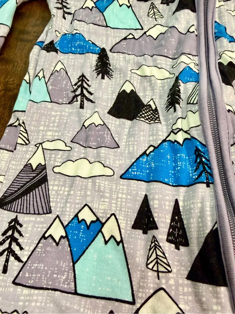 Little Sleepies-OG Mountains Zippy